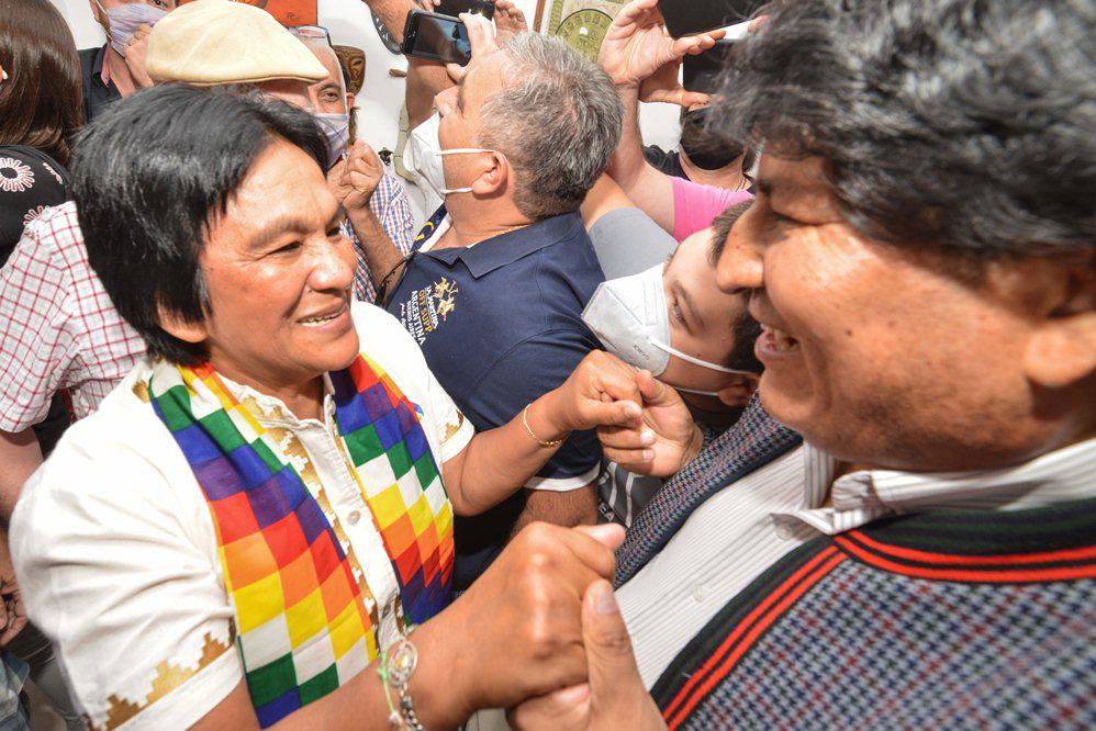 Evo Morales se reunió con Milagro Sala - El Sureño