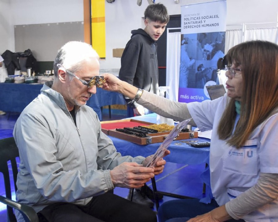 Jornada de salud en el barrio La Cantera