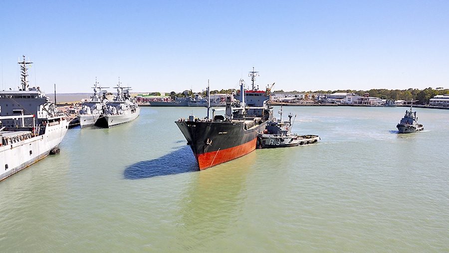 El ARA “Canal Beagle” finalizó sus preparativos para la CAV