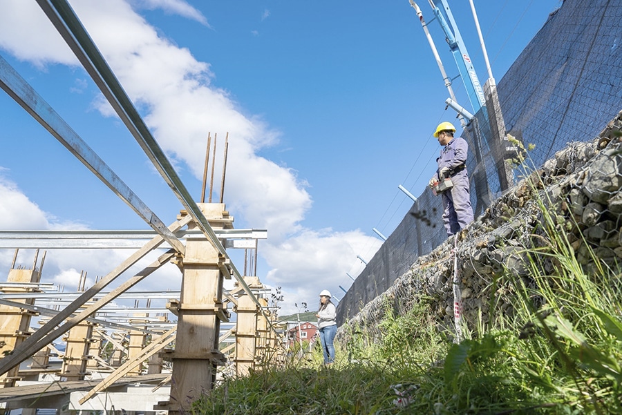 Hay un 40% de avance de obra del CDI del Bº Escondido