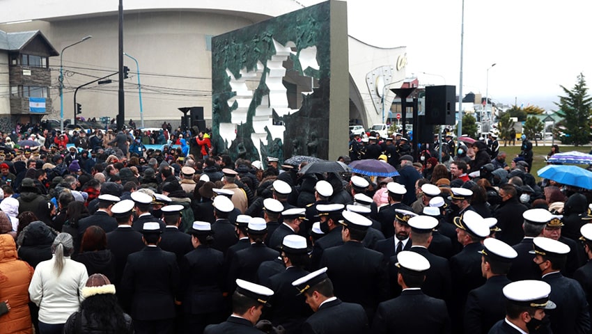 Actividades conmemorativas en Ushuaia por la Gesta de Malvinas