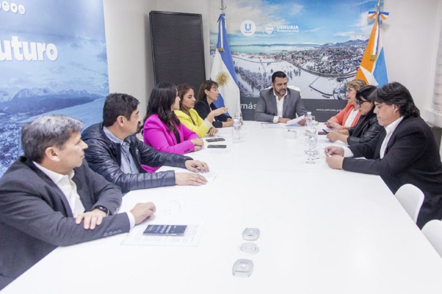 Walter Vuoto se reunió con senadores, diputados y legisladores