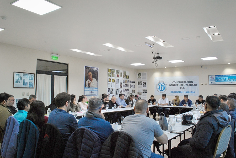 CGT Ushuaia: Locro por el Día del Trabajador y firma del Pacto 1º de Mayo
