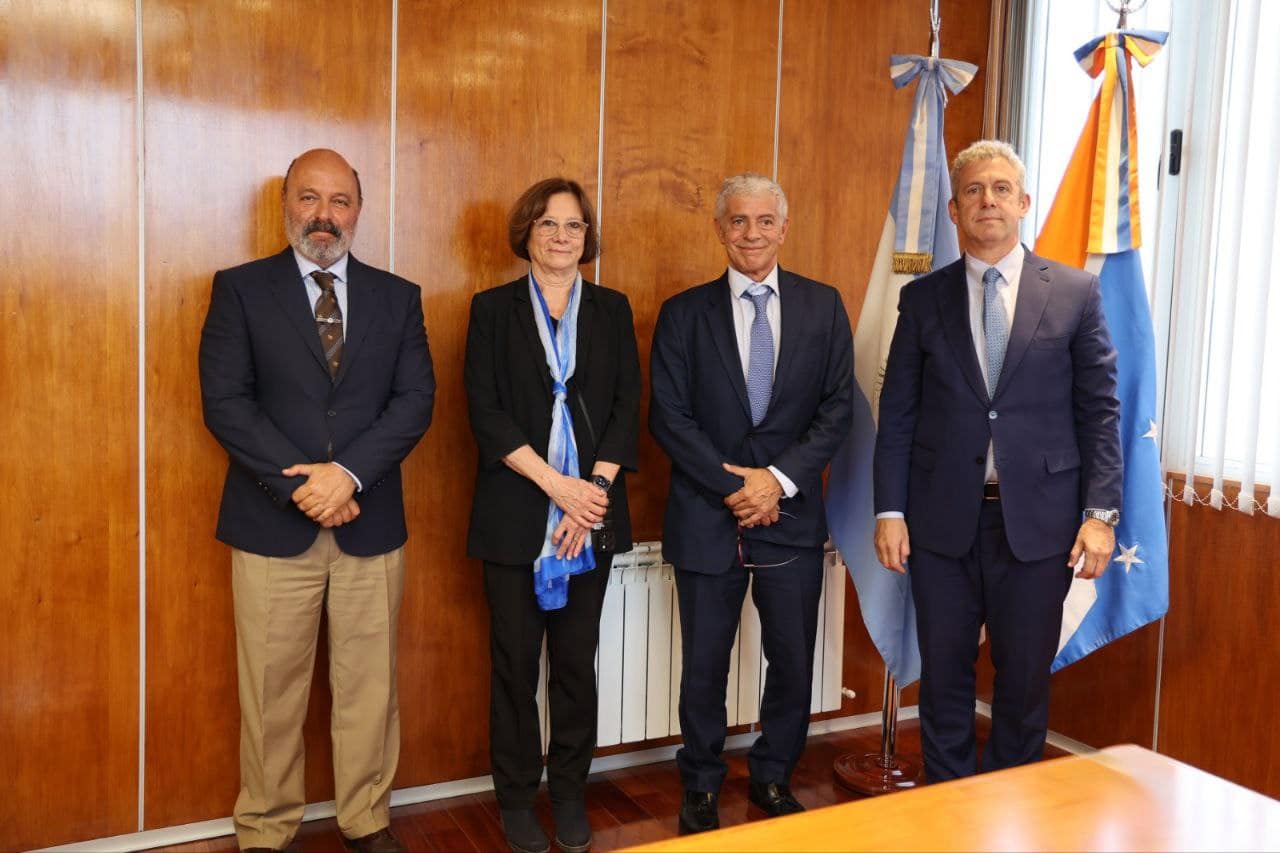 Jueces del STJ provincial recibieron al Ministro de Justicia de Nación