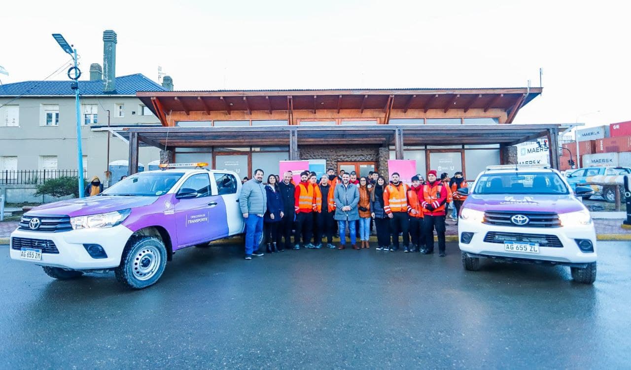 Ushuaia: Nuevos vehículos en Transporte y Tránsito
