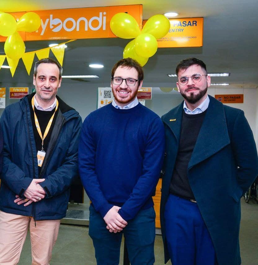 Bienvenida al vuelo inaugural Ushuaia-Calafate de Fly Bondi