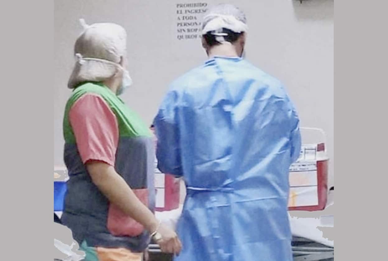 Exitoso operativo de ablación de córneas en el HRRG