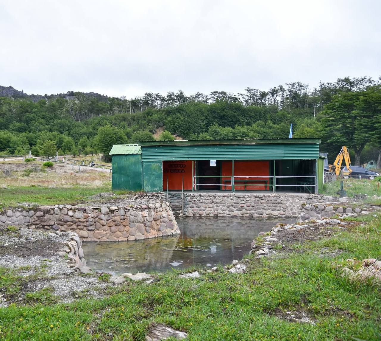 Termas del Río Valdez: Prohibido el acceso al público