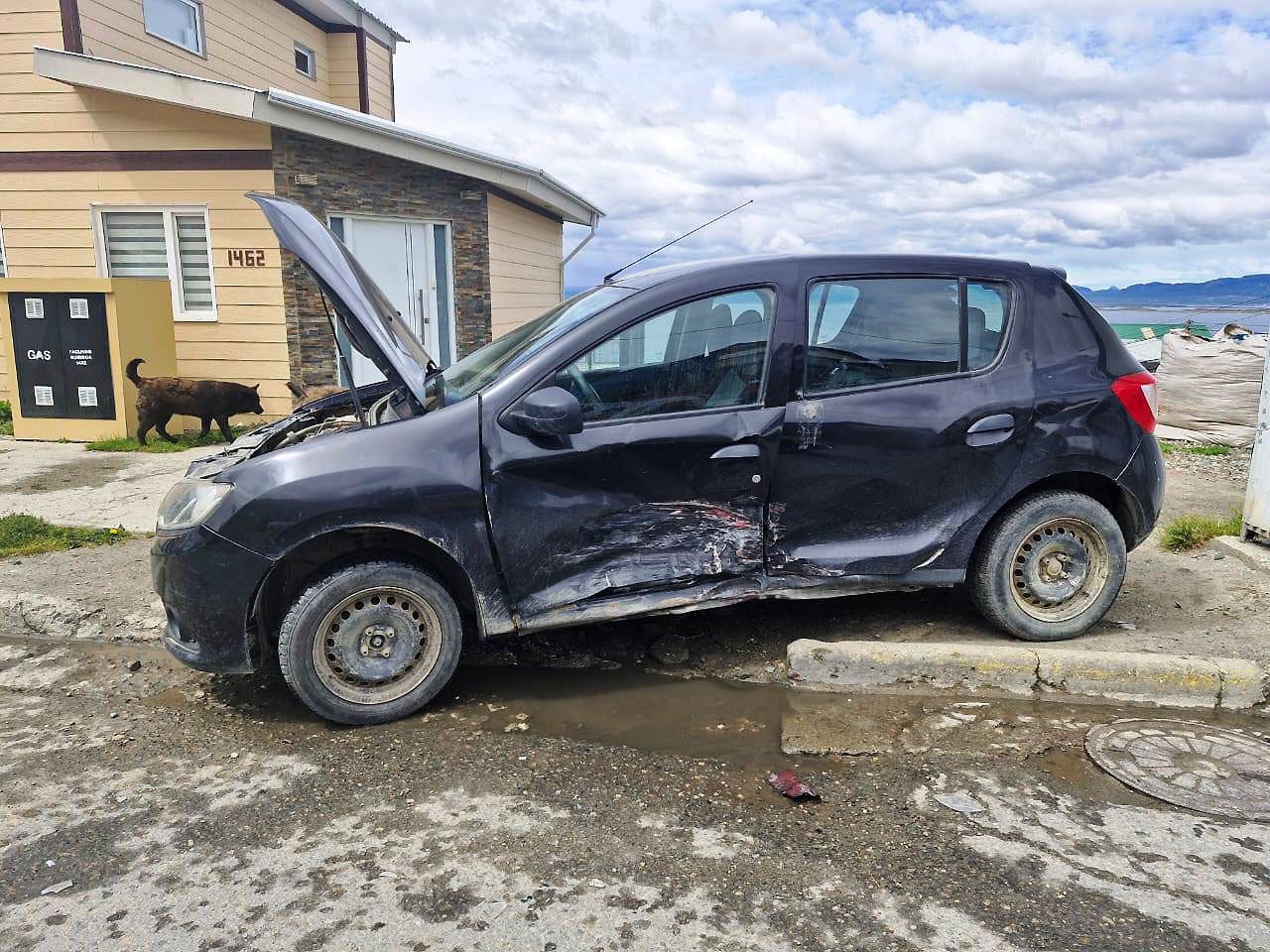 Chocaron 2 vehículos y uno fue incautado