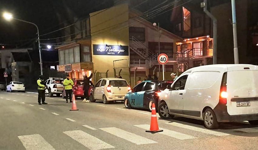 Ushuaia: «Picadas» ilegales de rodados en el centro urbano
