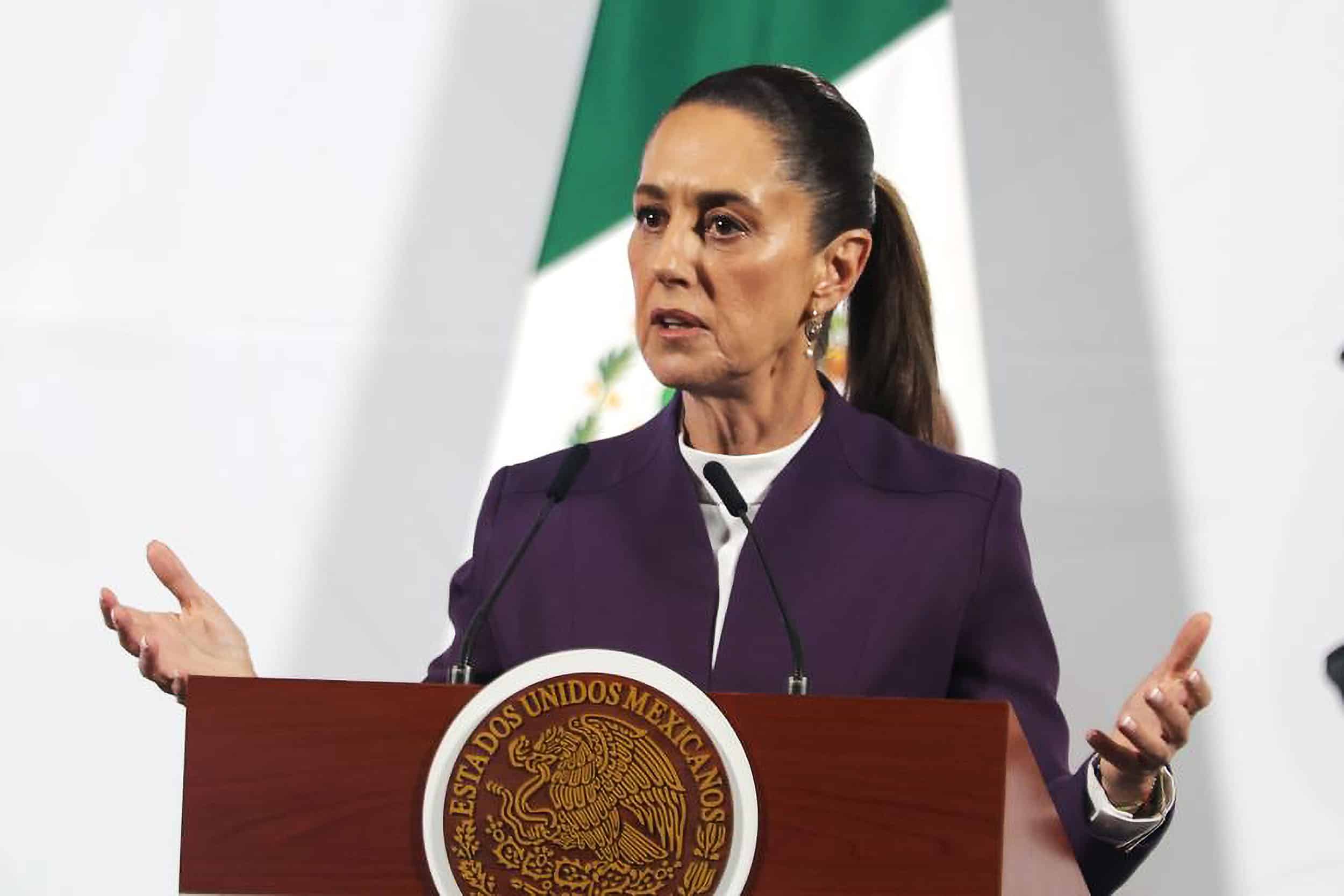 La presidenta de México considera «inentendibles e innecesarios» a los aranceles impuestos por Trump