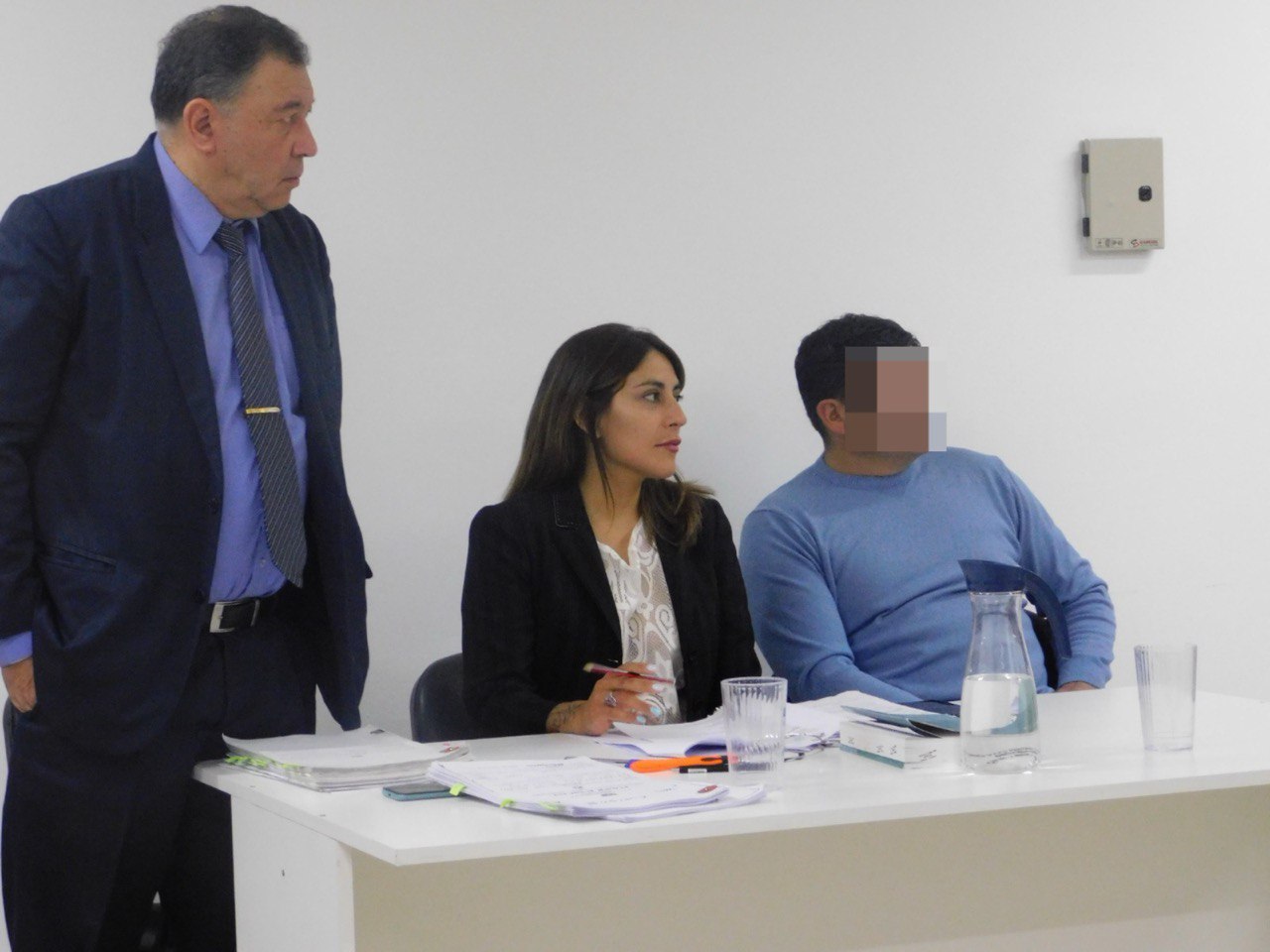 El acusado de abuso sexual declaró ante el Tribunal de Juicio