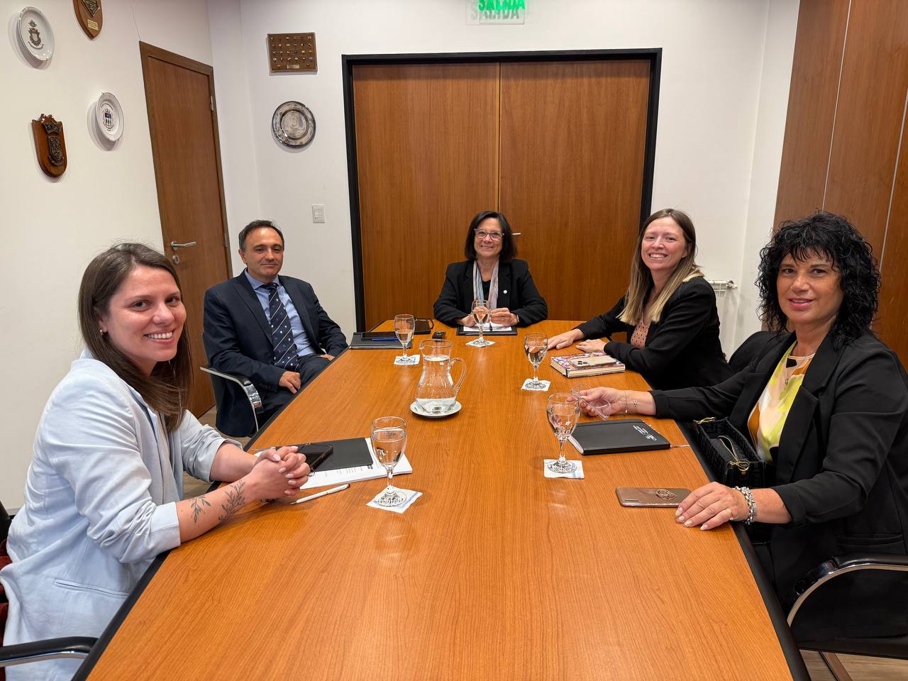 El STJ realizó el primer encuentro del año con el Colegio Público de Abogados de Ushuaia