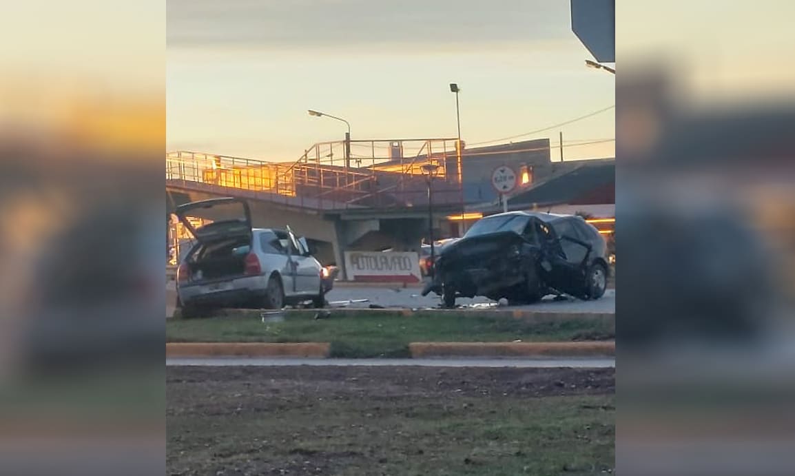 Murió Araujo, el conductor del auto que chocó frontalmente con otro móvil