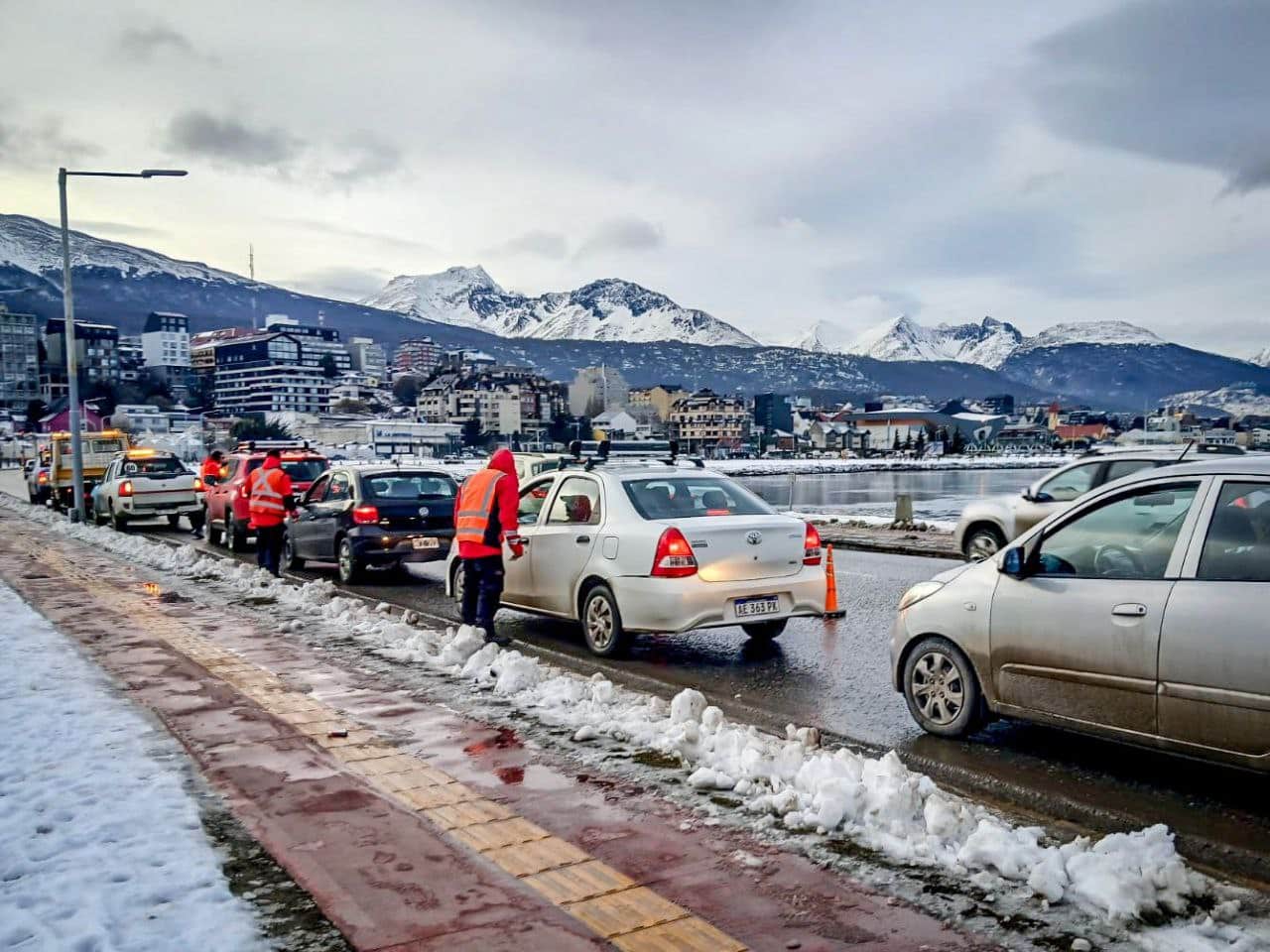Controles para verificar el uso obligatorio de cubiertas de invierno