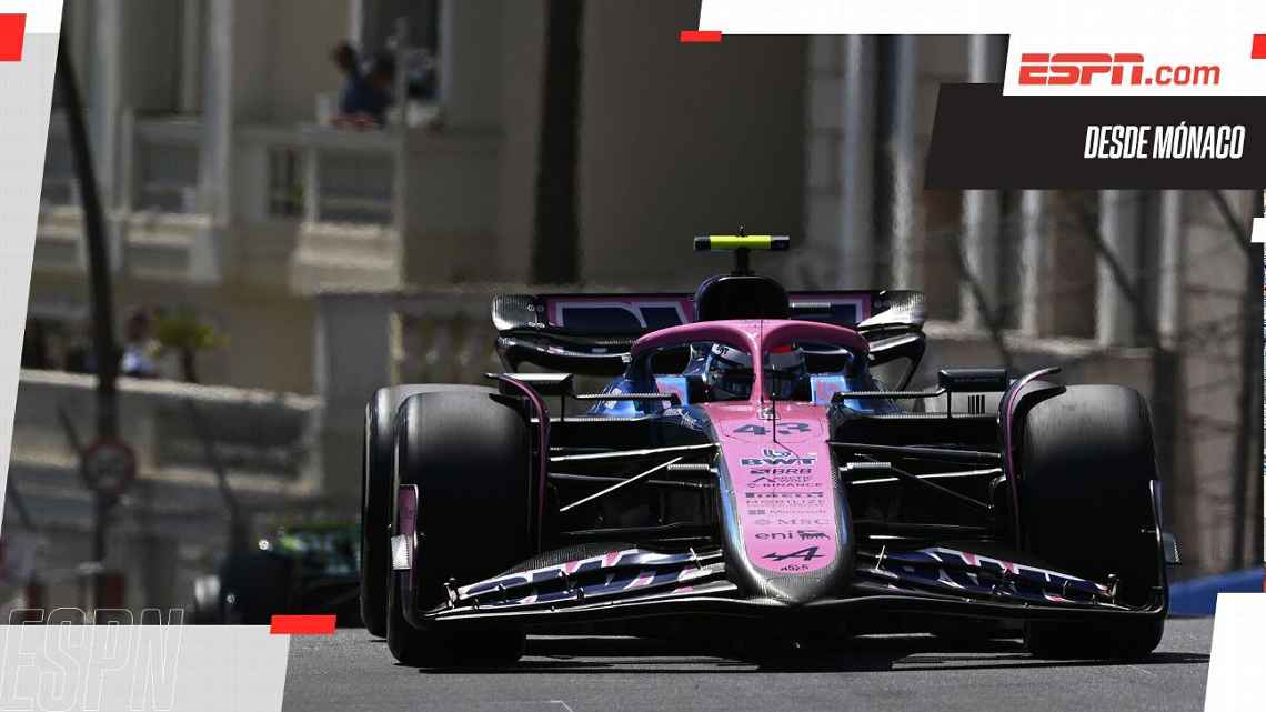 Franco Colapinto completó el GP de Mónaco y terminó 13