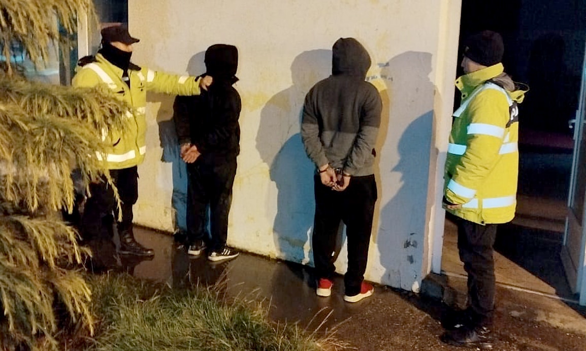 Detienen a dos delincuentes que intentaron robar en un comercio