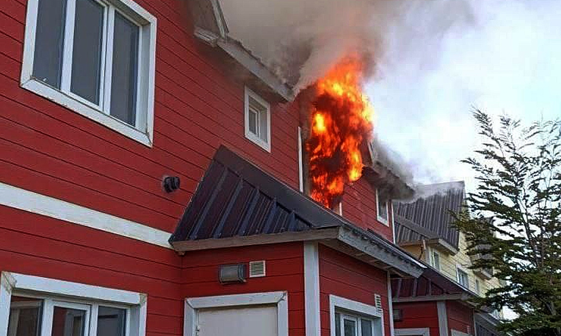 Incendio afectó una vivienda