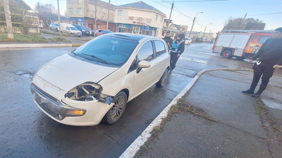 Intervención policial por dos incidentes viales