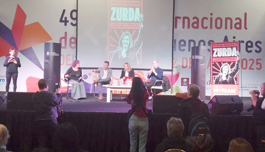 Myriam Bregman presentó &#8216;Zurda&#8217;, su libro