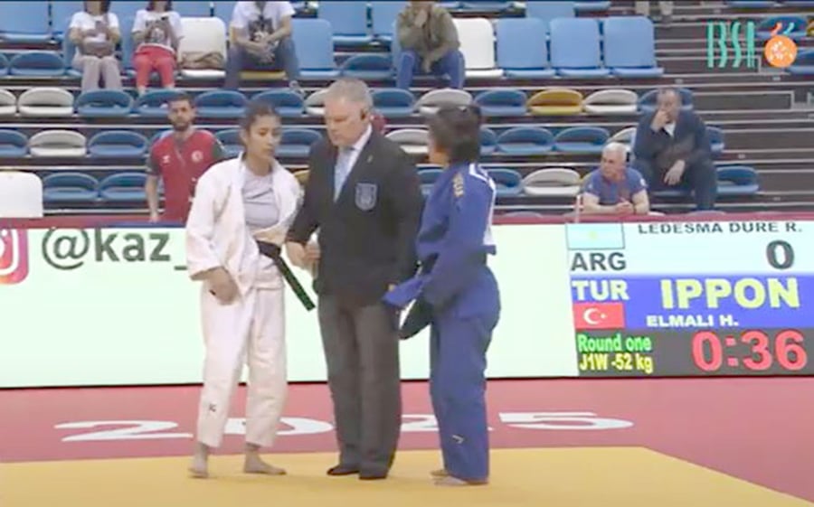 Rocío Ledesma cayó en su debut en el Mundial de Kazajistán