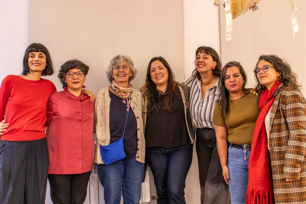 Inauguración de la exposición “Roja”