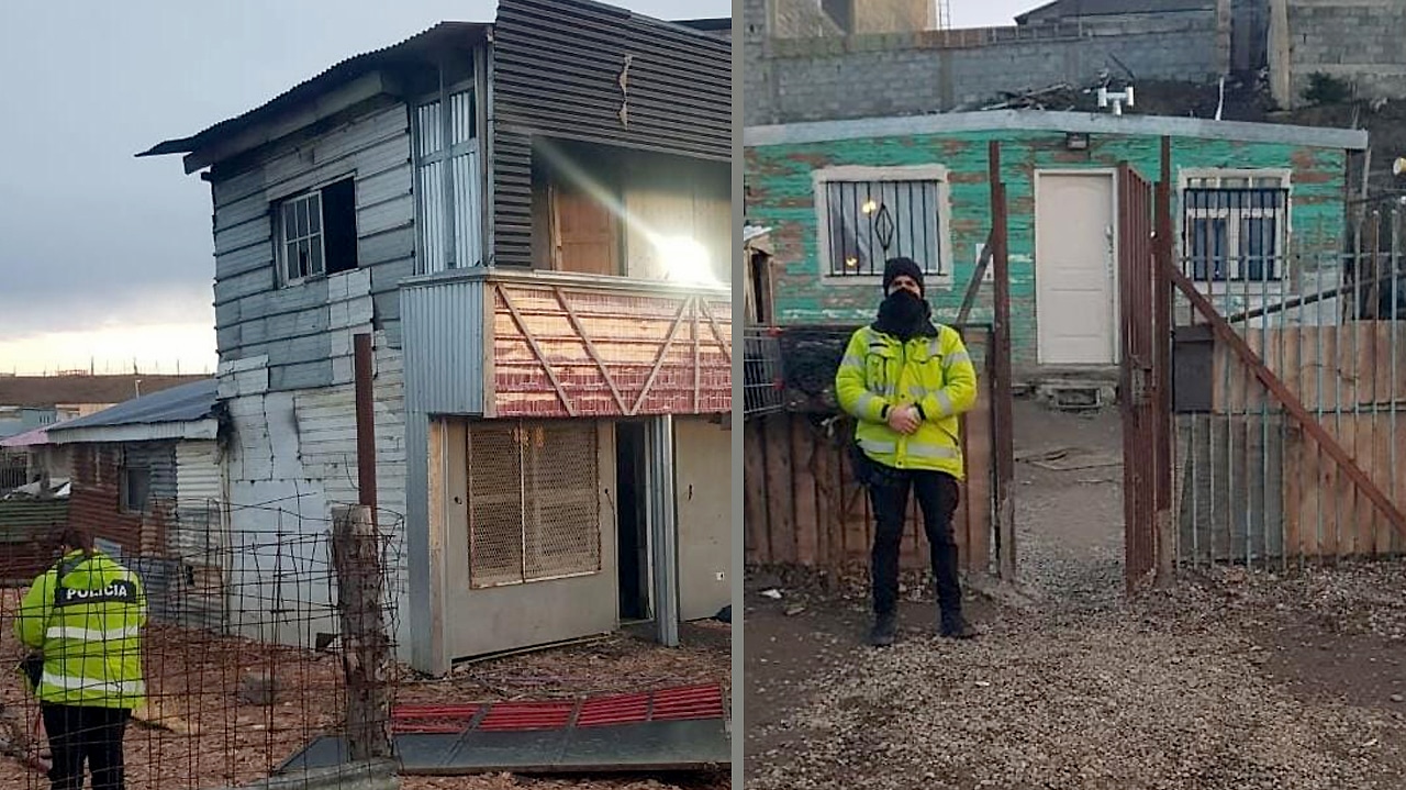 Allanaron dos viviendas y localizaron elementos sustraídos