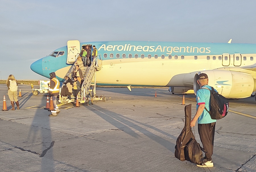 Se movilizaron más de 3,7 millones de pasajeros vía aérea