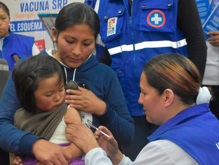 Bolivia declara emergencia sanitaria nacional por brote de sarampión