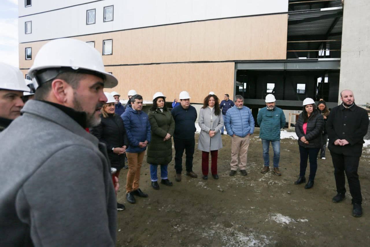 Walter Vuoto recorrió la obra del hotel Ibis Styles
