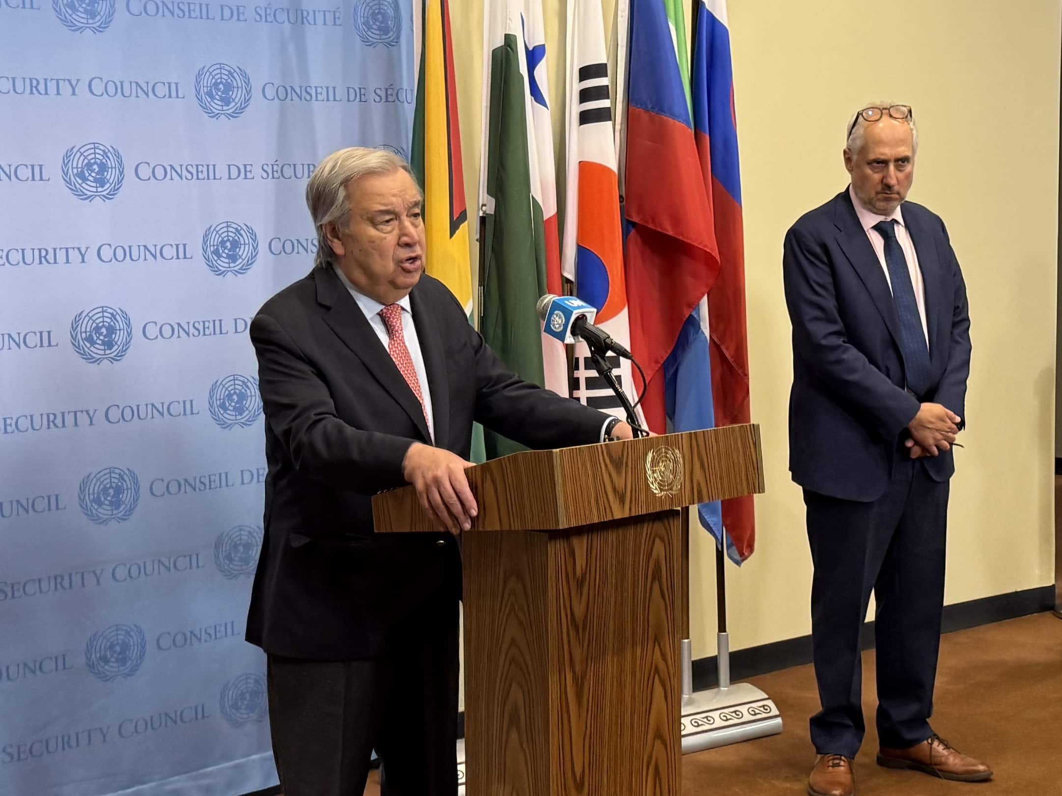 Guterres condenó el asesinato de civiles en Gaza