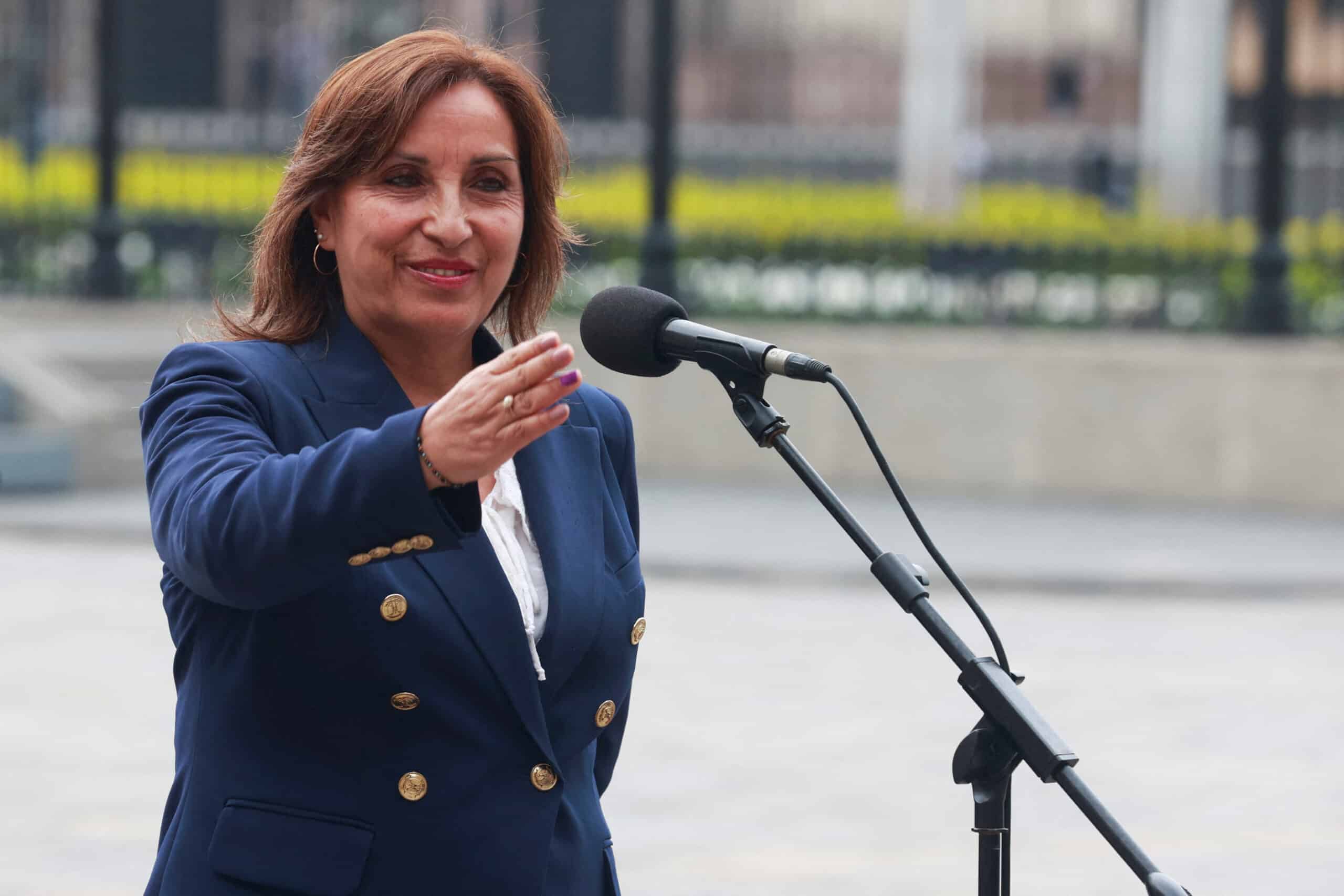 Dina Boluarte afirma que evitó que Perú sea “un país fallido”
