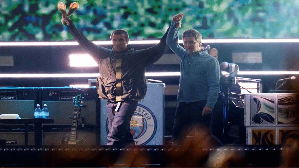 Había que estar. El regreso de Oasis: las celebrities y productores discográficos que fueron a sus shows galeses