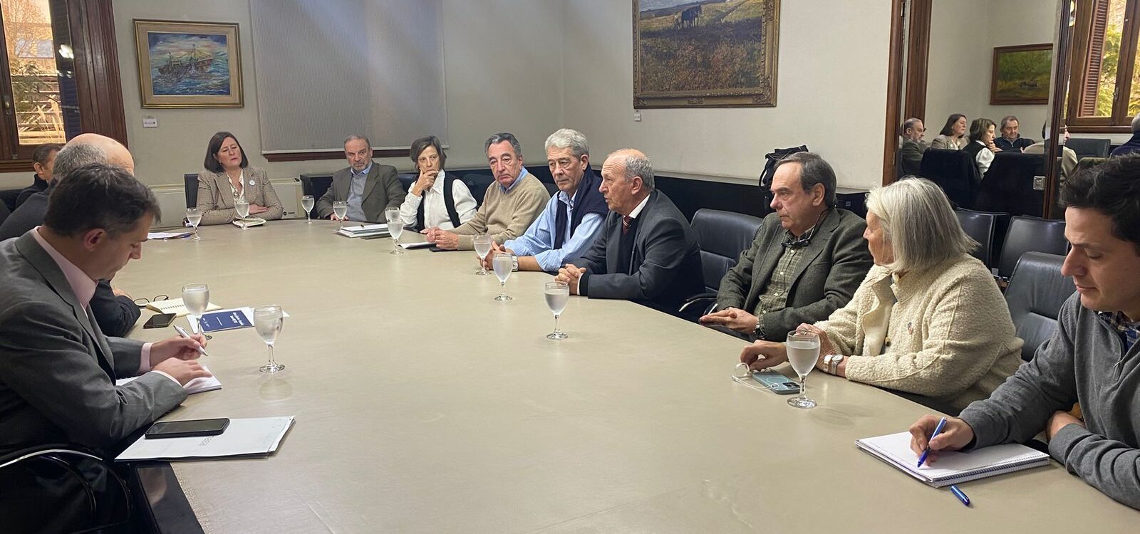 Entidades rurales patagónicas se reunieron con Sergio Iraeta y Pablo Cortese