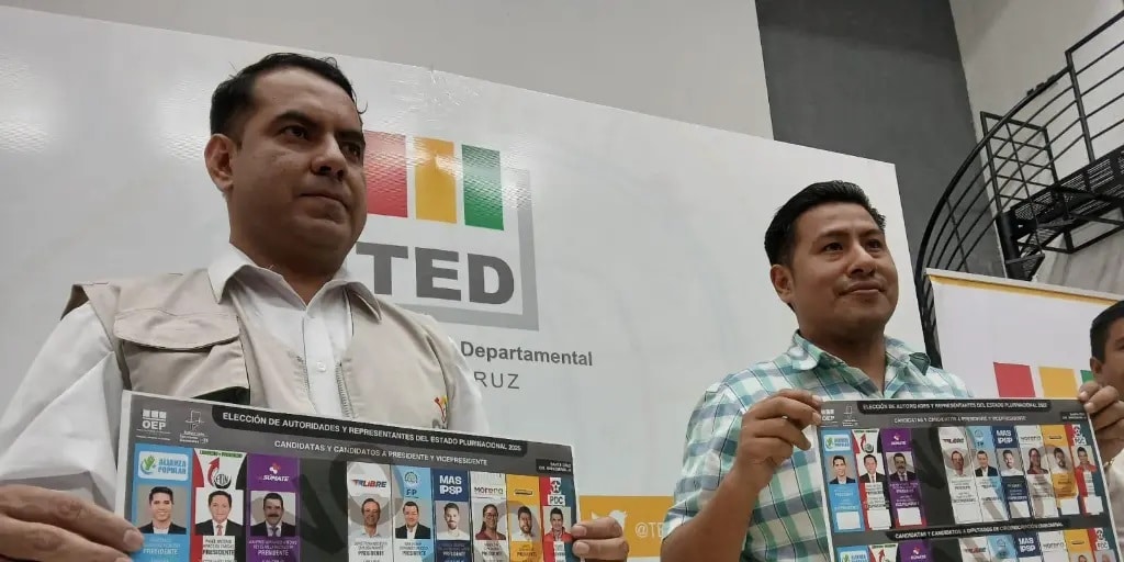 Bolivia cierra el padrón con más de 7,9 millones de votantes para elecciones presidenciales sin claro favorito