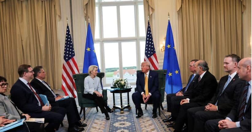 Estados Unidos y la Unión Europea alcanzaron un acuerdo comercial en medio de preocupación por desequilibrio arancelario