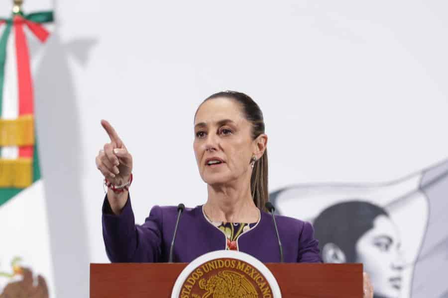 Presidenta de México reiteró soberanía de su país ante comentarios de Trump