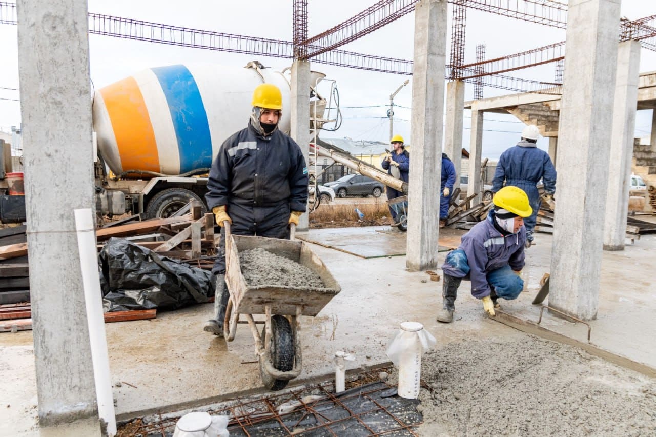 Avanza la construcción de la Comisaría de Género y Familia en Río Grande