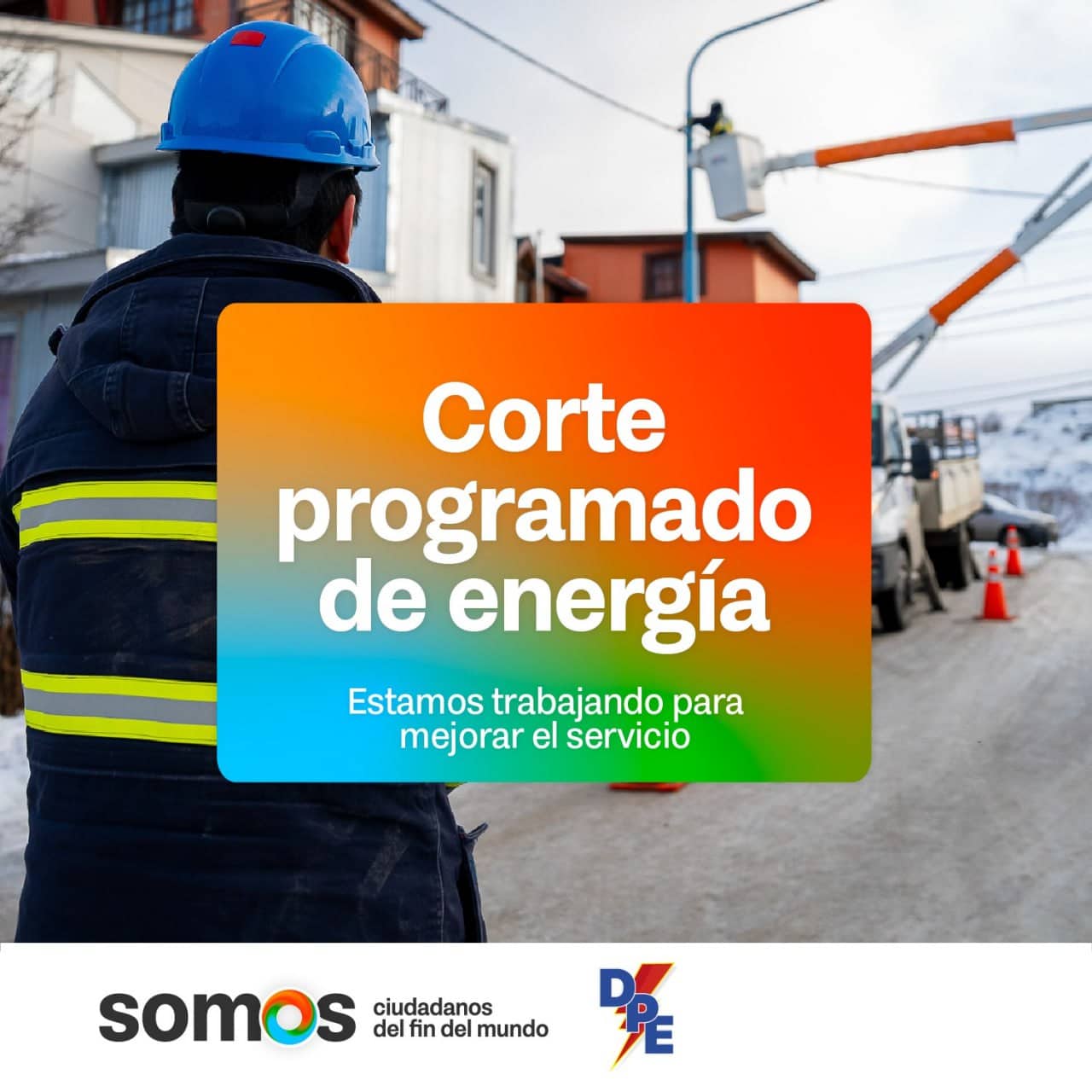 Interrupciones del servicio eléctrico en Tolhuin
