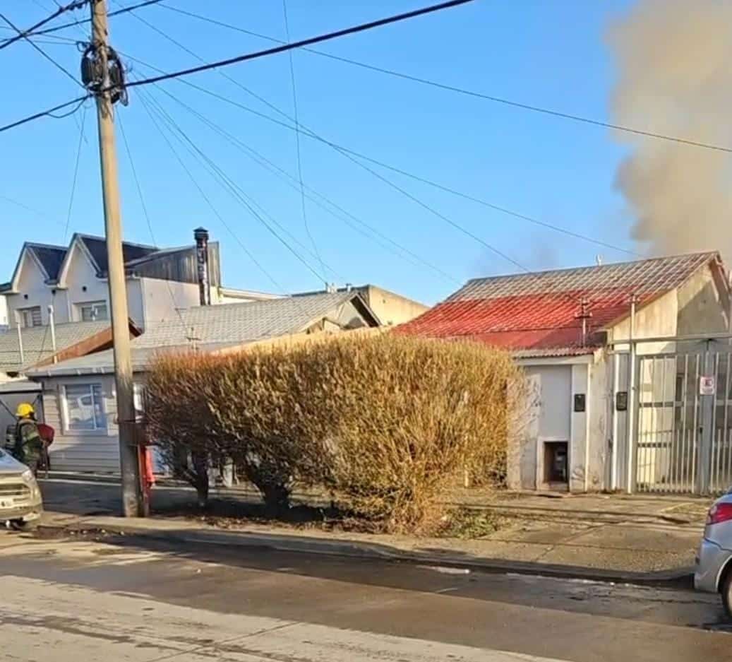 Se prendió fuego un colchón