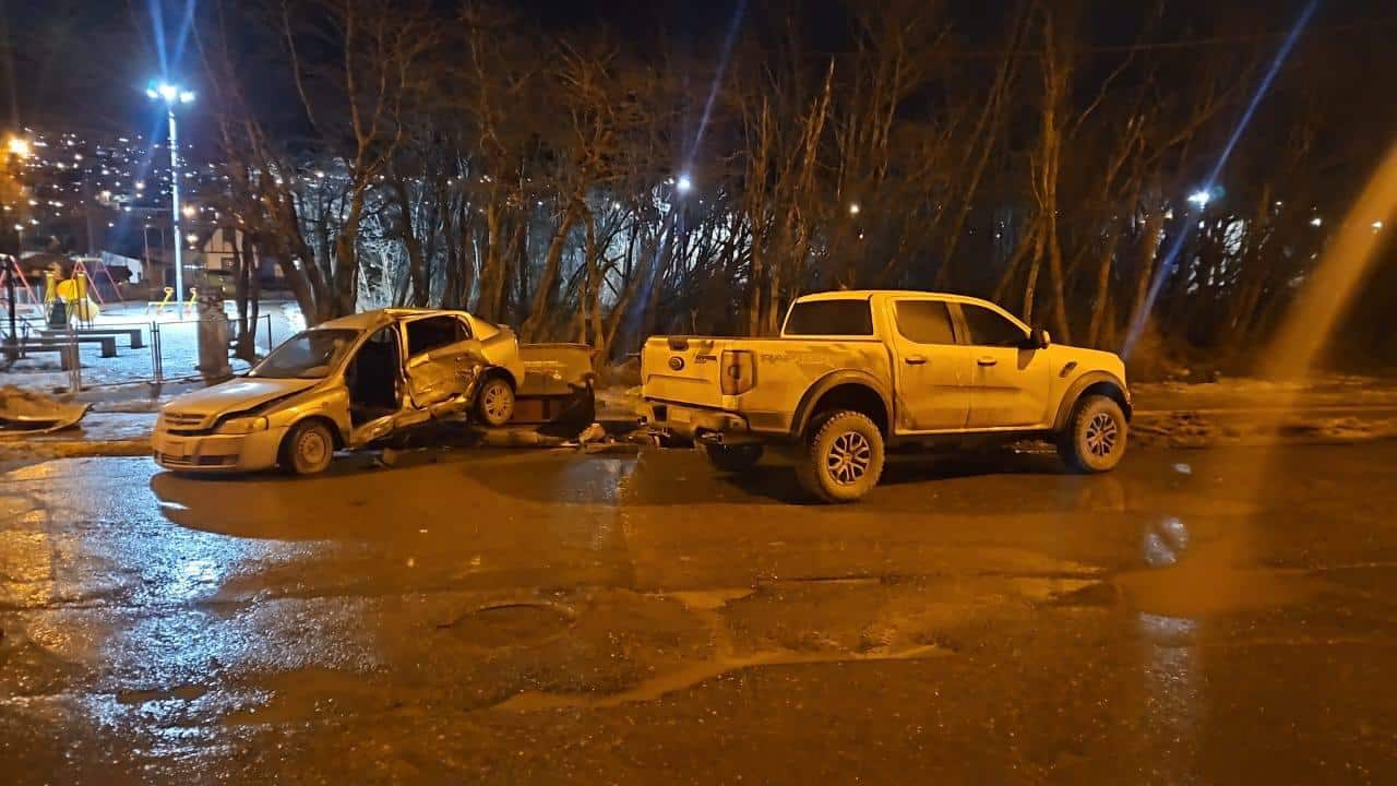 Colisión entre dos rodados
