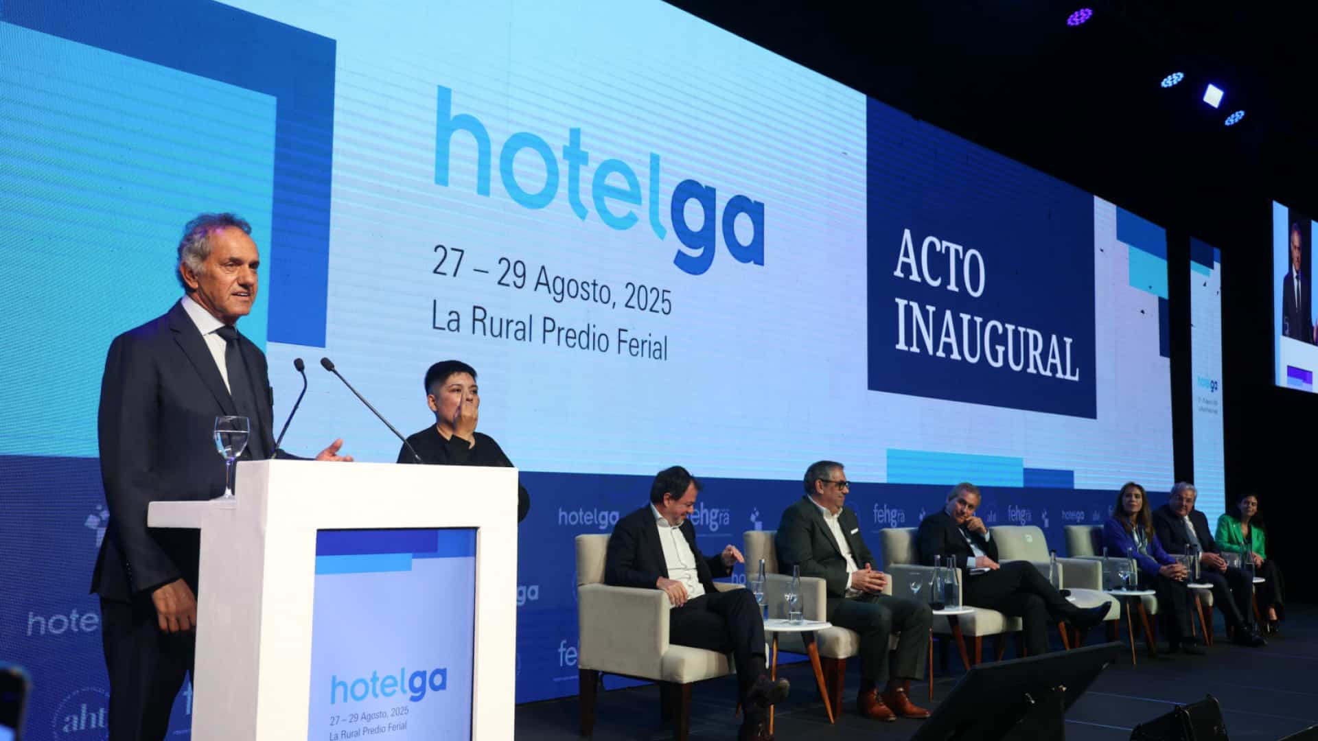 Comenzó Hotelga 2025 con la presencia de autoridades y referentes nacionales y sectoriales