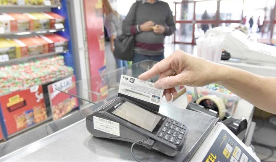 El 46% de las compras se paga con tarjeta