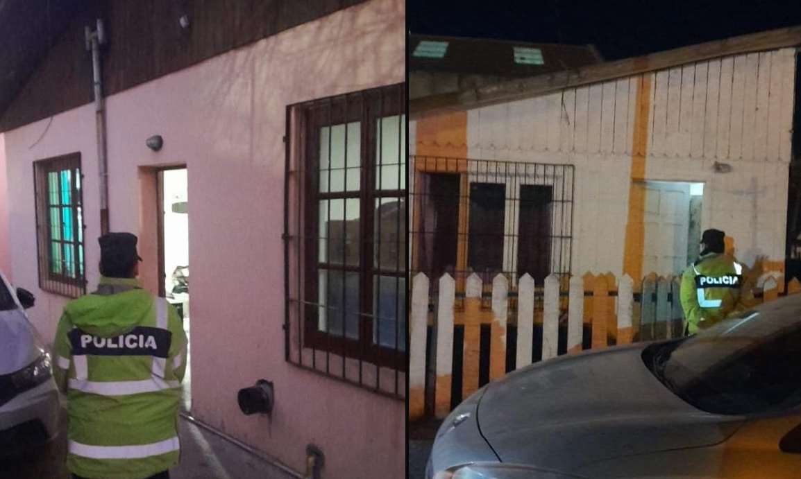 Policías allanaron dos viviendas: encontraron algunos elementos robados