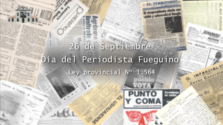 Hoy se conmemora el Día del Periodista fueguino