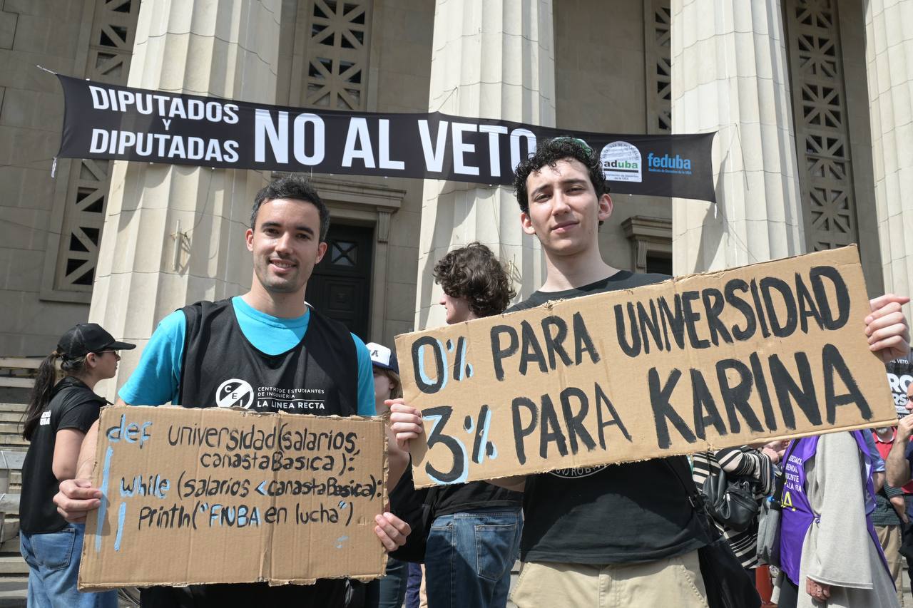 Marchas en todo el país contra las políticas de ajuste de Javier Milei