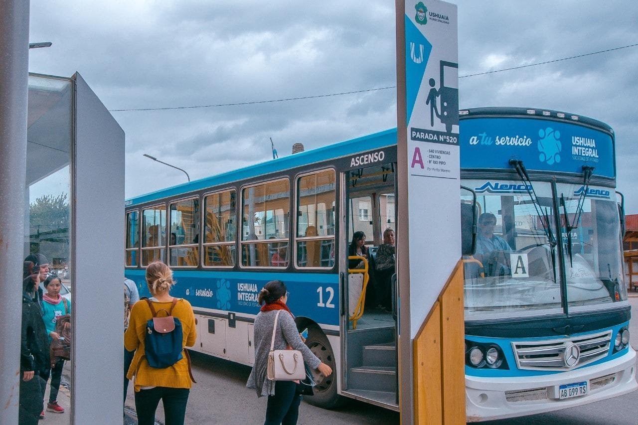 En Ushuaia habrá servicio gratis de colectivos este domingo