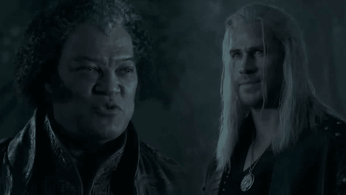 Liam Hemsworth y Laurence Fishburne comparten un clip de The Witcher 4