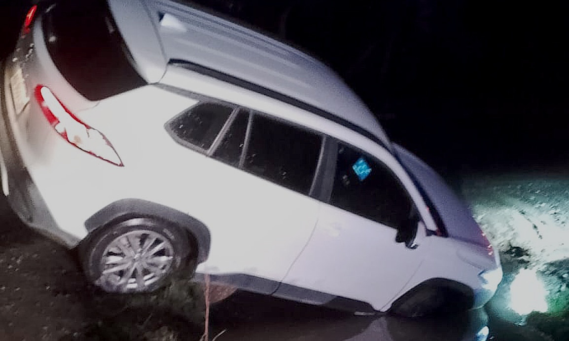 Rodado despistó y no hubo lesionados