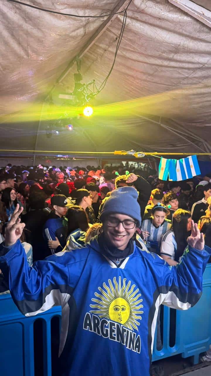 El DJ fueguino que emocionó al país: Diego Andrade y el video con la Marcha de Malvinas